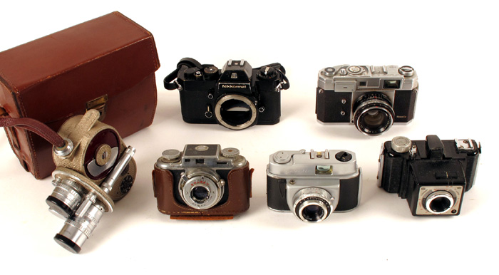 Late 20th century cameras at Whyte's Auctions