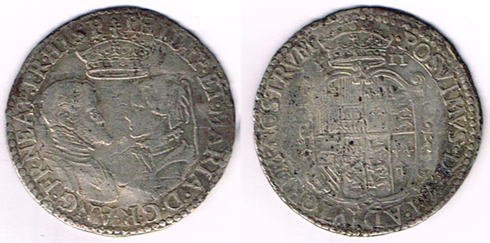 England. Philip and Mary shilling 1554-1558. at Whyte's Auctions
