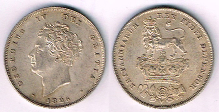 George IV, William IV and Victoria. Shillings, 1826, 1836 and 1879. at Whyte's Auctions