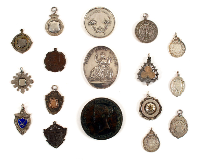 Prize medals collection at Whyte's Auctions
