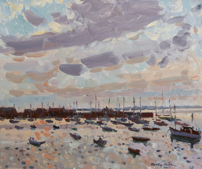 HOWTH HARBOUR by Henry Healy sold for 1,600 at Whyte's Auctions