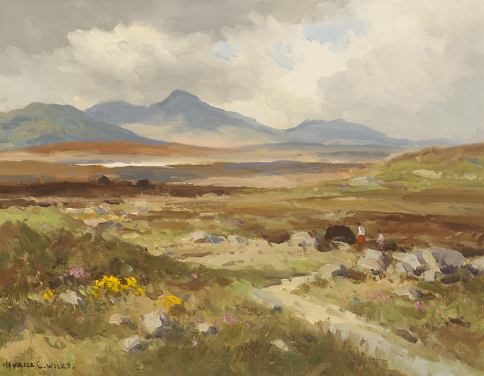 SPRING DAY, CONNEMARA by Maurice Canning Wilks RUA ARHA (1910-1984) at Whyte's Auctions