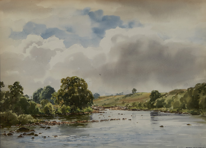 VIEW OF RIVER MAINE by Frank Egginton RCA (1908-1990) at Whyte's Auctions