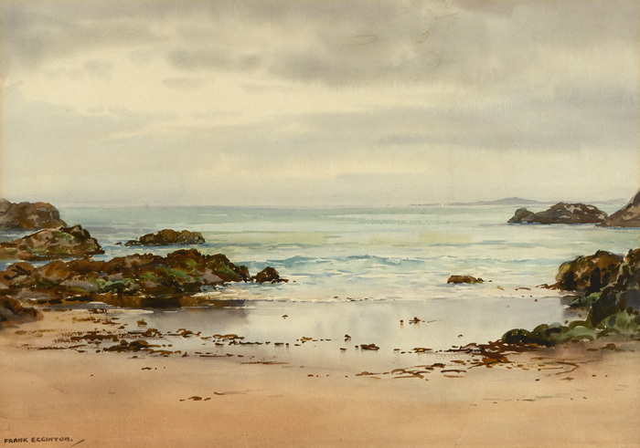 NEAR DUNFANAGHY, COUNTY DONEGAL by Frank Egginton sold for 950 at Whyte's Auctions