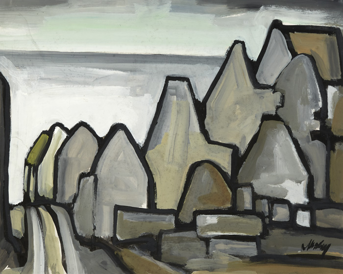 GREY GABLES by Markey Robinson (1918-1999) at Whyte's Auctions