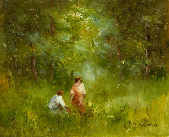 THE FOREST GLADE by Elizabeth Brophy (1926-2020) at Whyte's Auctions