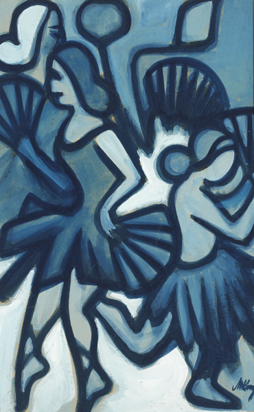 BLUE DANCERS by Markey Robinson (1918-1999) at Whyte's Auctions