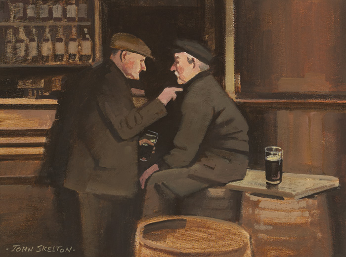 PUB ORACLE, CAHERCIVEEN, COUNTY KERRY, 1994 by John Skelton (1923-2009) at Whyte's Auctions