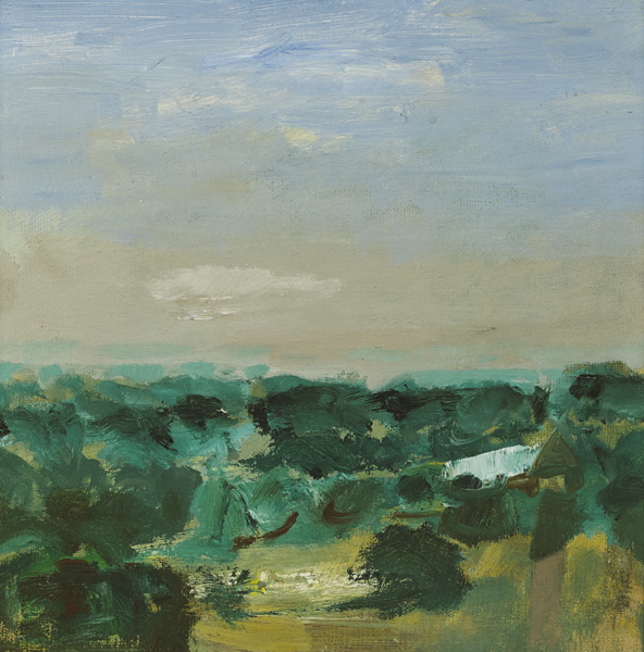 VIEW OF LOUGH NEAGH by Basil Blackshaw HRHA RUA (1932-2016) at Whyte's Auctions