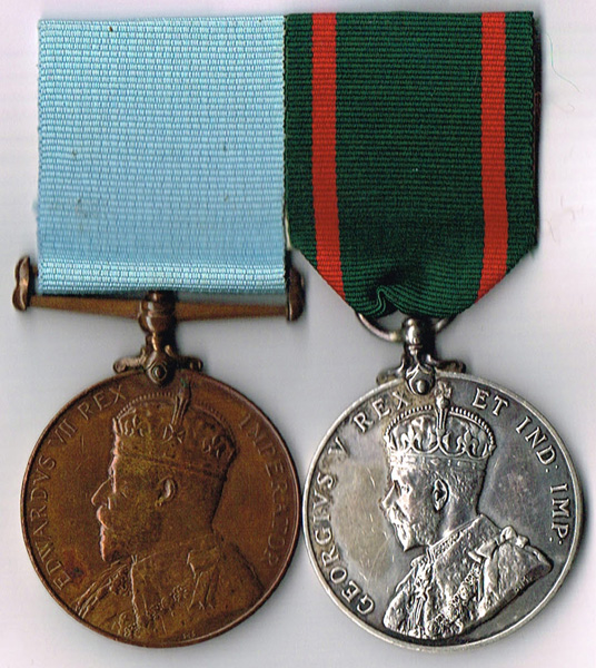 Dublin Metropolitan Police pair of medals for Royal Visits to Ireland. at Whyte's Auctions