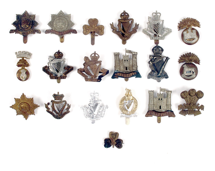 Irish Regimental Badges at Whyte's Auctions