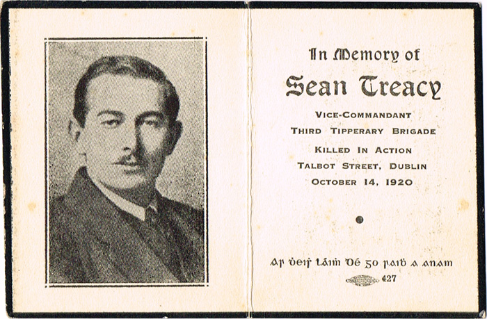 1916 - 1969 In Memoriam cards including Sean Treacy, Thomas Ashe and Dan Breen. at Whyte's Auctions