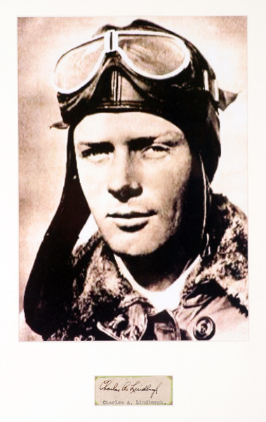 Charles Lindbergh autograph signature at Whyte's Auctions