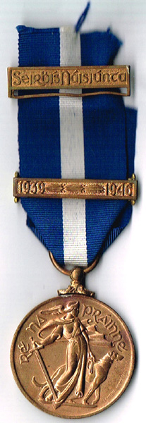 1939 - 1946 Emergency National Service Medal, Merchant Marine Service. at Whyte's Auctions