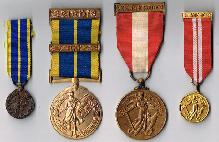 1939-1946 Emergency National Service Local Defence Force medal and miniature. at Whyte's Auctions