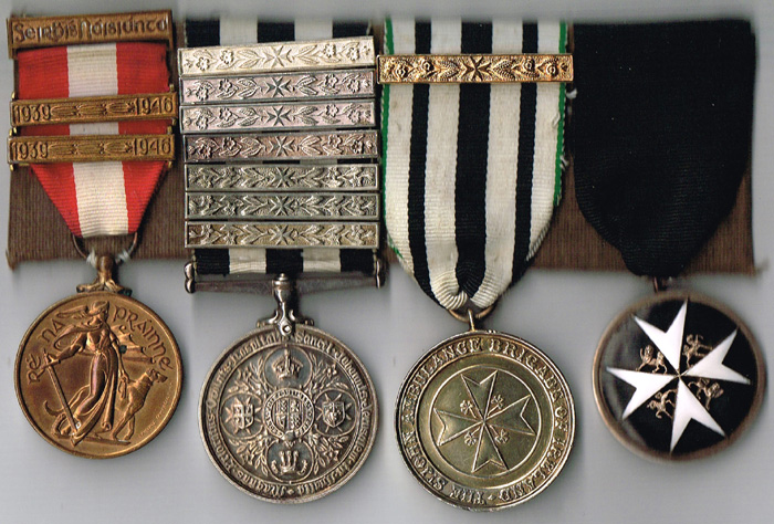 1939-1946 Emergency National Service and St. John's Ambulance group of four. at Whyte's Auctions