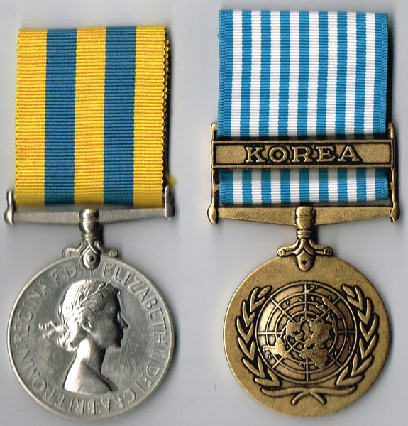 Elizabeth II Korea Medal 1950-1953 and United Nations Korea Medal 1950-1954 to Royal Ulster Rifles. at Whyte's Auctions