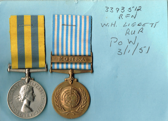 Elizabeth II Korea Medal 1950-1953 and United Nations Korea Medal 1950-1954 to Royal Ulster Rifles Prisoner of War. at Whyte's Auctions