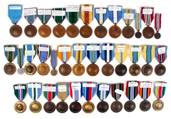 United Nations Medals and miniatures collection. at Whyte's Auctions