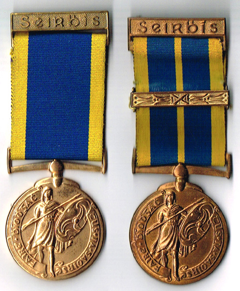 FCA Seven and twelve years' service medals. at Whyte's Auctions