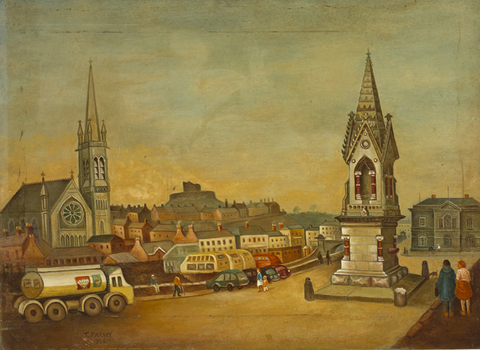 Drogheda, 1966, oil painting by Thomas Markey. (1885-1967) at Whyte's Auctions