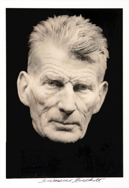 Samuel Beckett signed photograph. at Whyte's Auctions