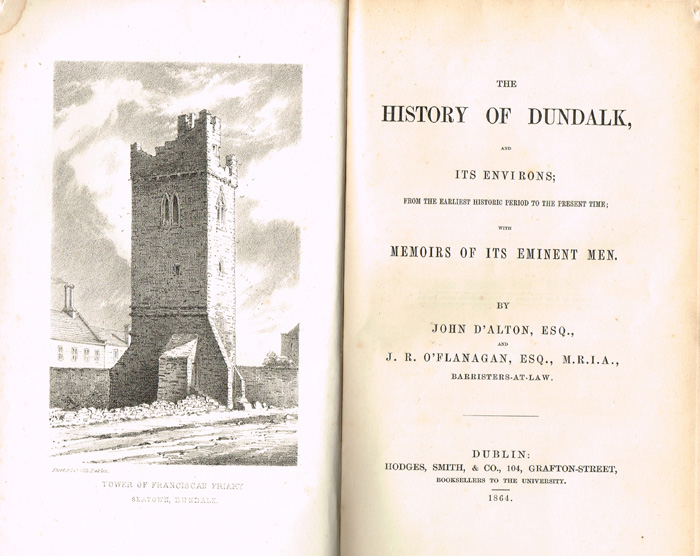D'Alton, John and O'Flanagan, J. R., The History of Dundalk and its Environs: at Whyte's Auctions