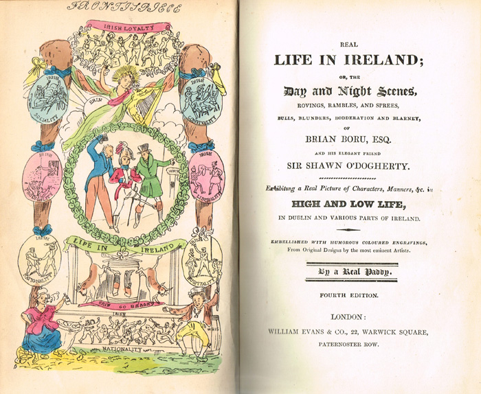 Egan, Pierce. Real Life in Ireland & Carlyle, Reminiscences of My Irish Journey at Whyte's Auctions