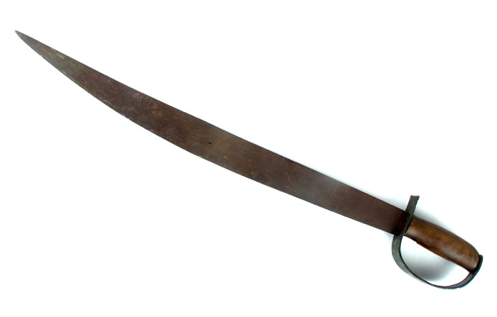 Late 18th century blacksmith forged sword at Whyte's Auctions
