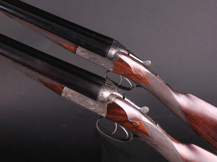 A fine pair of 12-bore boxlock ejector guns by W. J. Jeffery & Co. at Whyte's Auctions