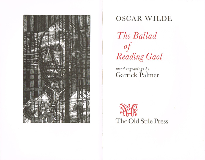 Wilde, Oscar. The Ballad of Reading Gaol. at Whyte's Auctions