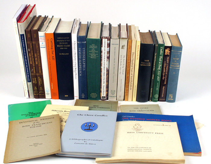 Irish Print and Publishing collection of books. at Whyte's Auctions