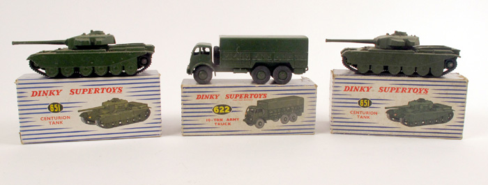 Dinky No 622 and No 651 at Whyte's Auctions