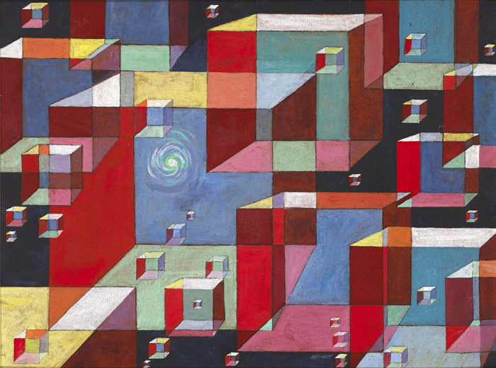 CUBES by Harry Kernoff RHA (1900-1974) at Whyte's Auctions