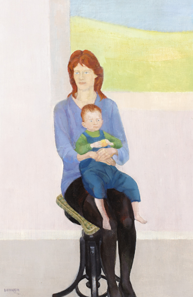 MOTHER AND SON by Barbara Warren RHA (b.1925) at Whyte's Auctions