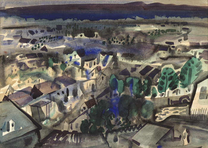 M�LAGA by George Campbell RHA (1917-1979) at Whyte's Auctions