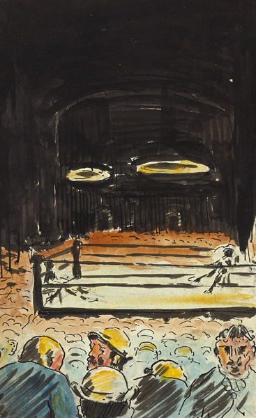 A BOXING RING by Robert Gregory (1881-1918) at Whyte's Auctions