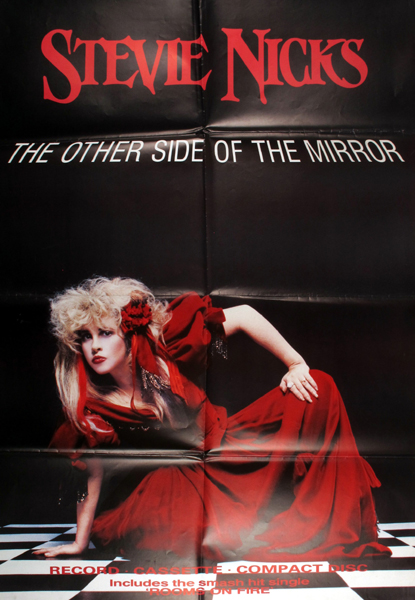 Stevie Nix. Other Side of the Mirror". Promotional poster for the 1989 release of the album." at Whyte's Auctions