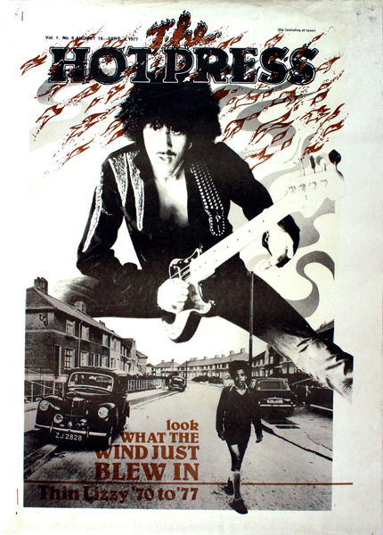 Thin Lizzy, a collection of posters at Whyte's Auctions