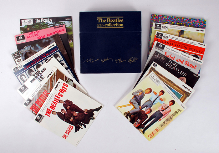 Beatles, full EP collection. at Whyte's Auctions