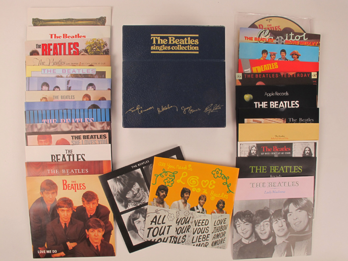 Beatles, full singles collection. at Whyte's Auctions