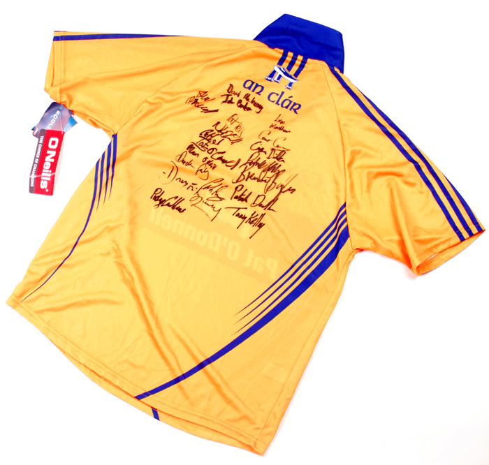 Gaelic Football, Clare, All Ireland Champions 2013, signed jersey at Whyte's Auctions