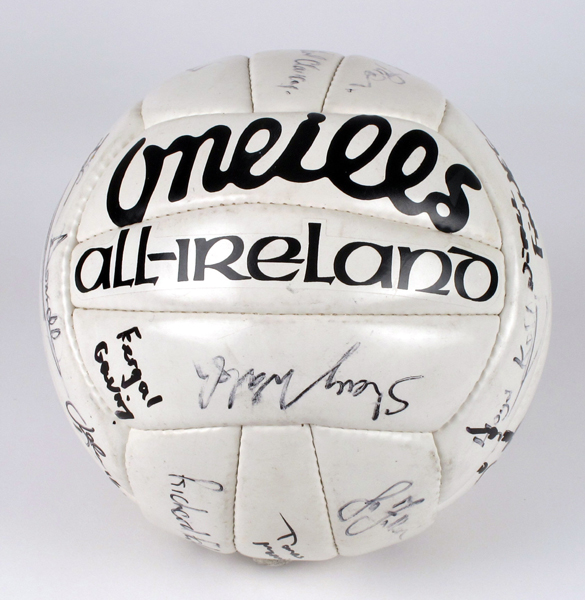 Gaelic Football, Galway, c.2000s, signed football at Whyte's Auctions