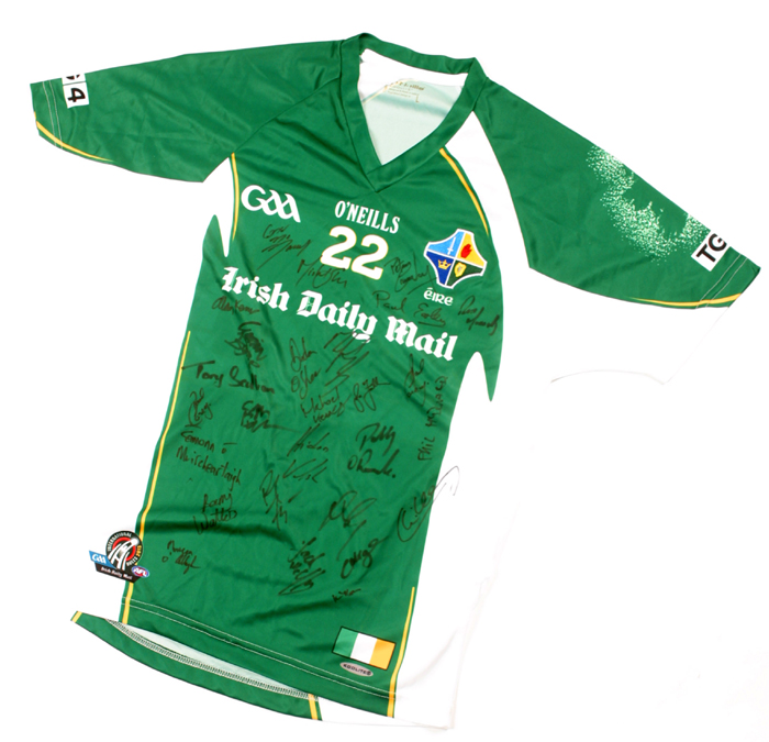 International Rules, Ireland, 2013, signed jersey at Whyte's Auctions