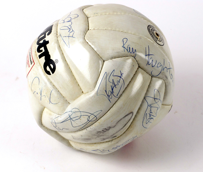 Football: 1990s Republic of Ireland. signed football. at Whyte's Auctions