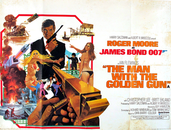 The Man With the Golden Gun, British Quad poster. at Whyte's Auctions