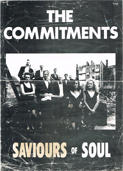 The Commitments. Original prop poster used on set. at Whyte's Auctions