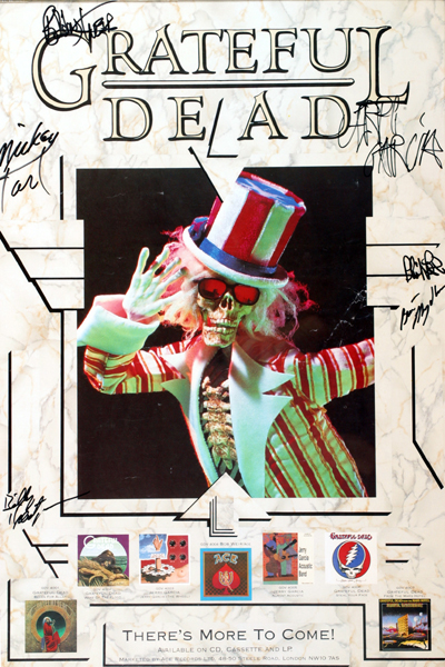 Grateful Dead. Signed poster at Whyte's Auctions