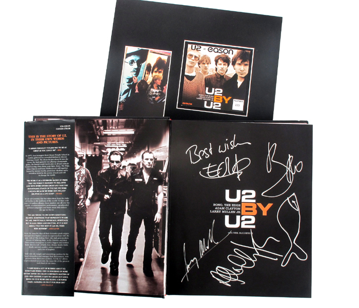 Bono, The Edge, Adam Clayton, Larry Mullen, U2 by U2 at Whyte's Auctions