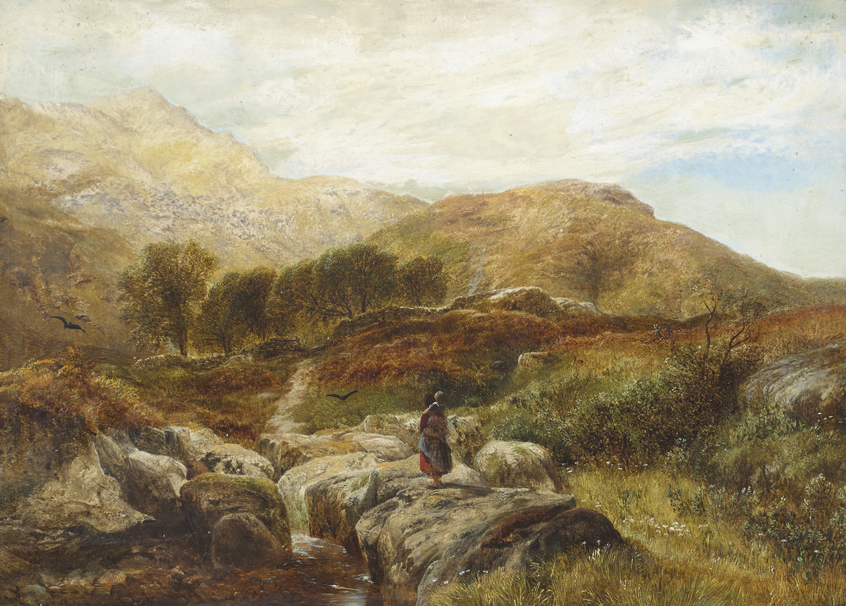 VIEWS OF GLENGARRIFF, 1861 (A PAIR) by George Shalders NWS (British, 1826-1873) at Whyte's Auctions